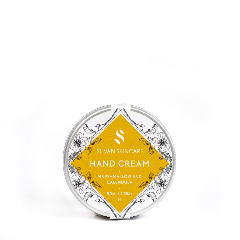 Vegan hand cream Silvan Skincare Marshmallow and Calendula