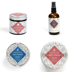 Body Pamper Kit to leave skin feeling soft and mind relaxed