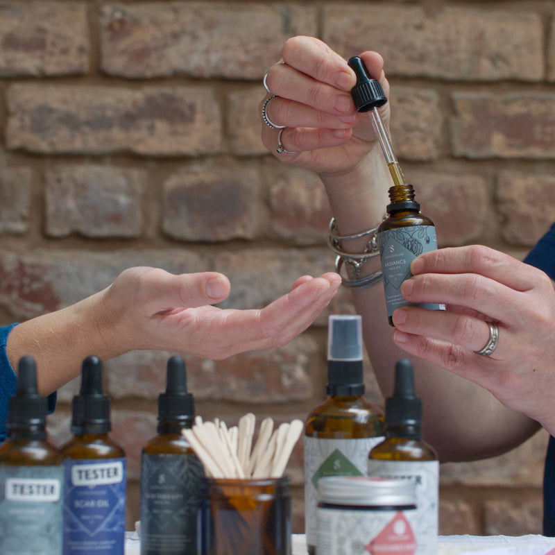 Silvan Skincare sample our products