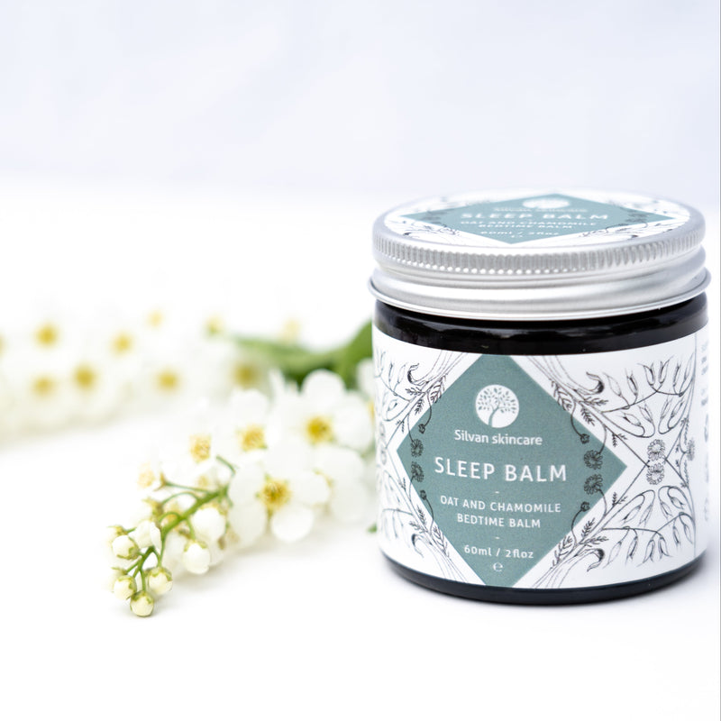 Sleep Balm with chamomile Silvan Skincare vegan cruelty free plant based beauty