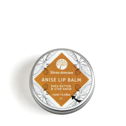 Silvan Skincare Anise Vegan Lip Balm 100% natural ingredients, cruelty-free