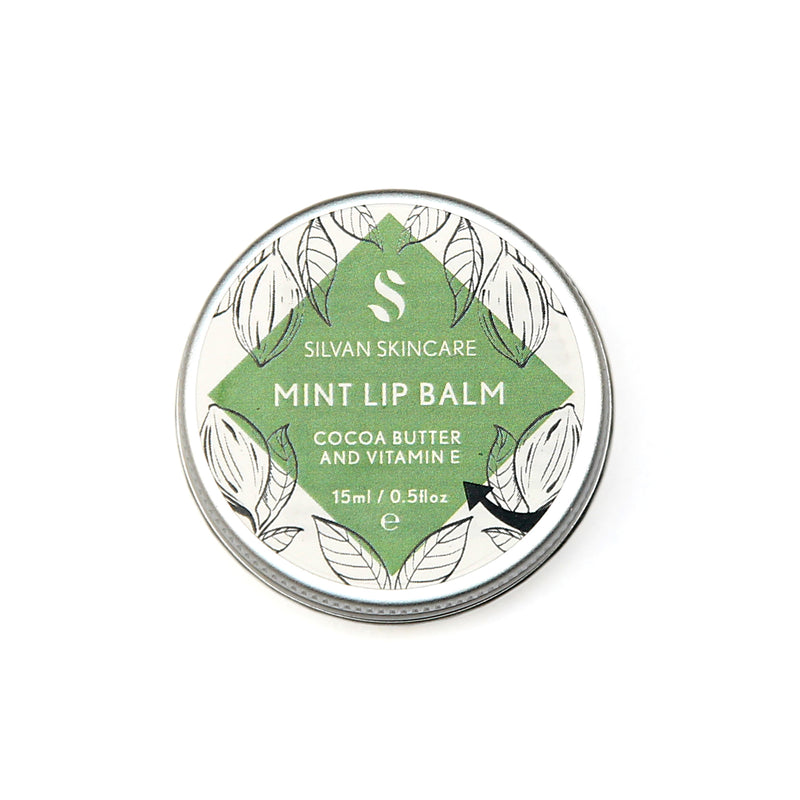 Silvan Skincare Mint vegan lip balm