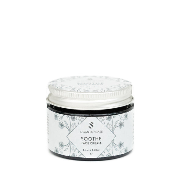Soothe Face Cream Silvan Skincare vegan moisturiser